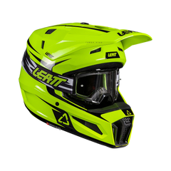 Leatt Kit Moto 3.5 Helmet with 3.5 Goggle Neon Yellow