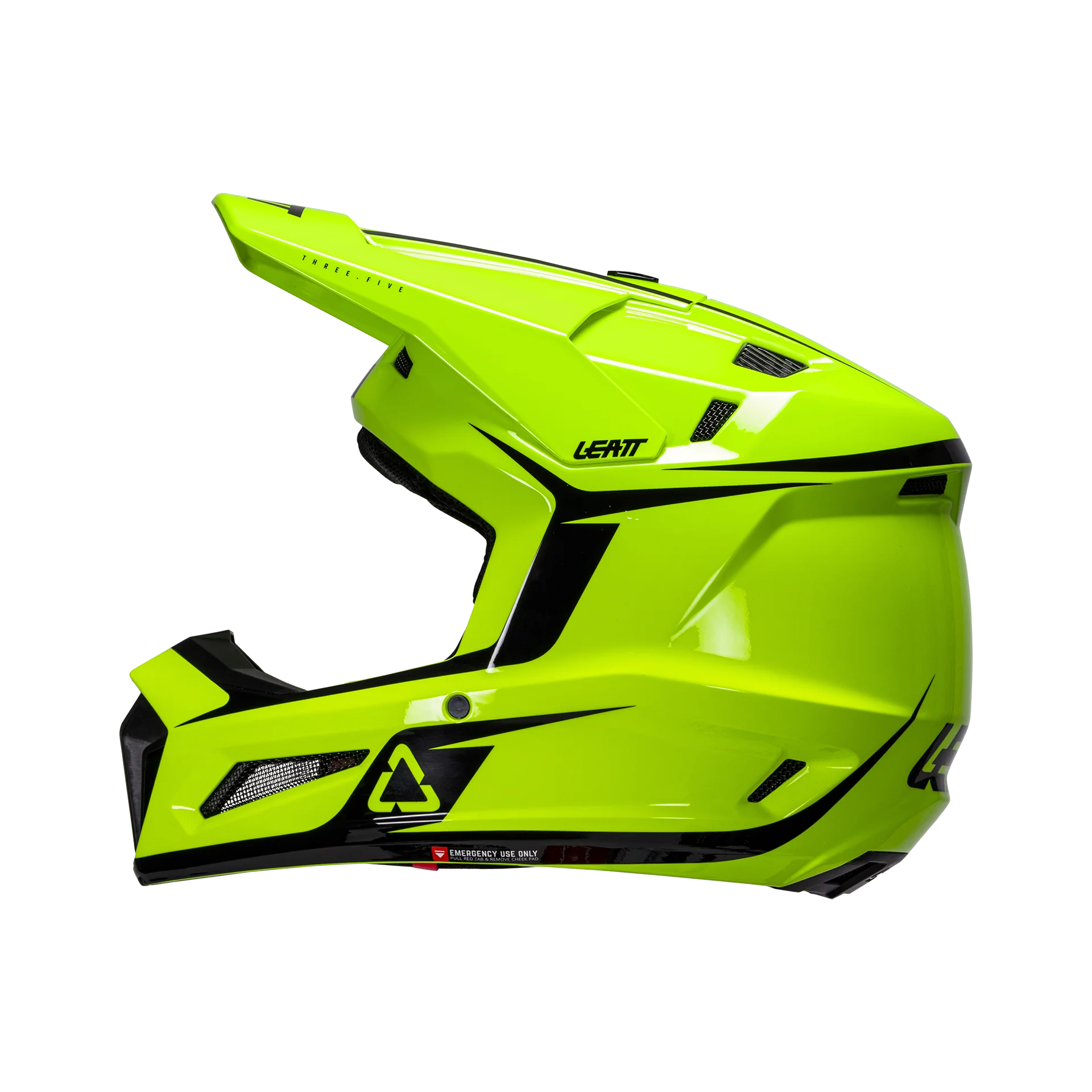 Leatt Kit Moto 3.5 Helmet with 3.5 Goggle Neon Yellow