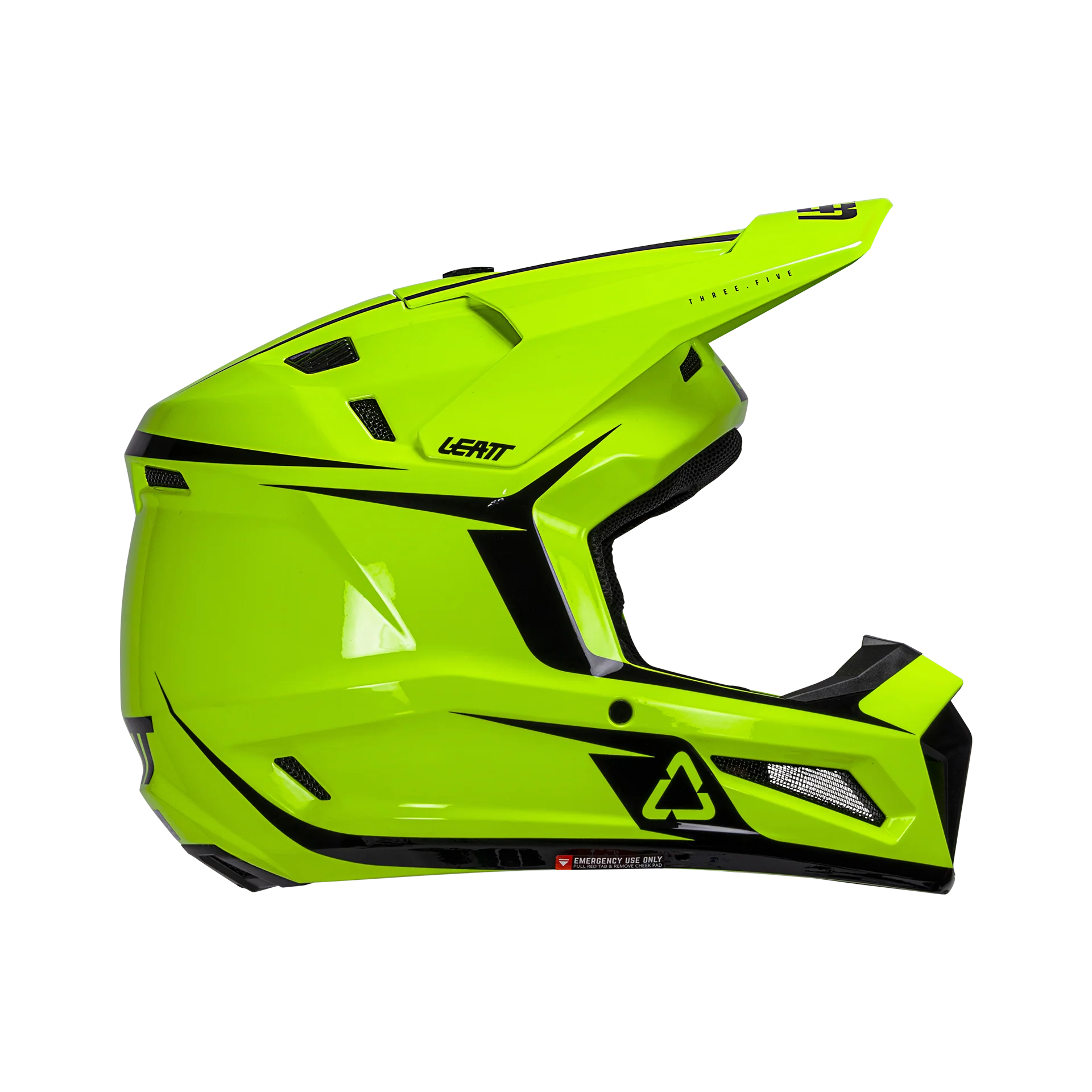 Leatt Kit Moto 3.5 Helmet with 3.5 Goggle Neon Yellow