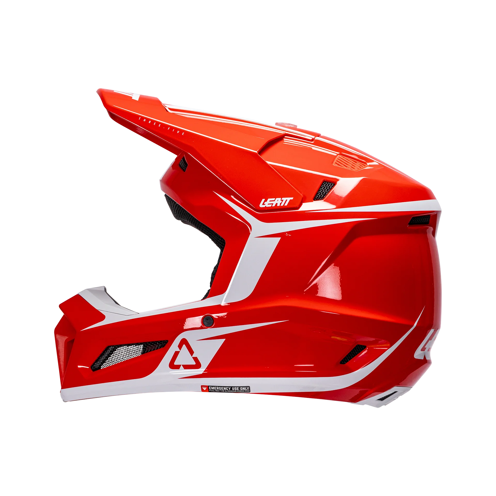 Leatt Kit Moto 3.5 Helmet with 3.5 Goggle Red