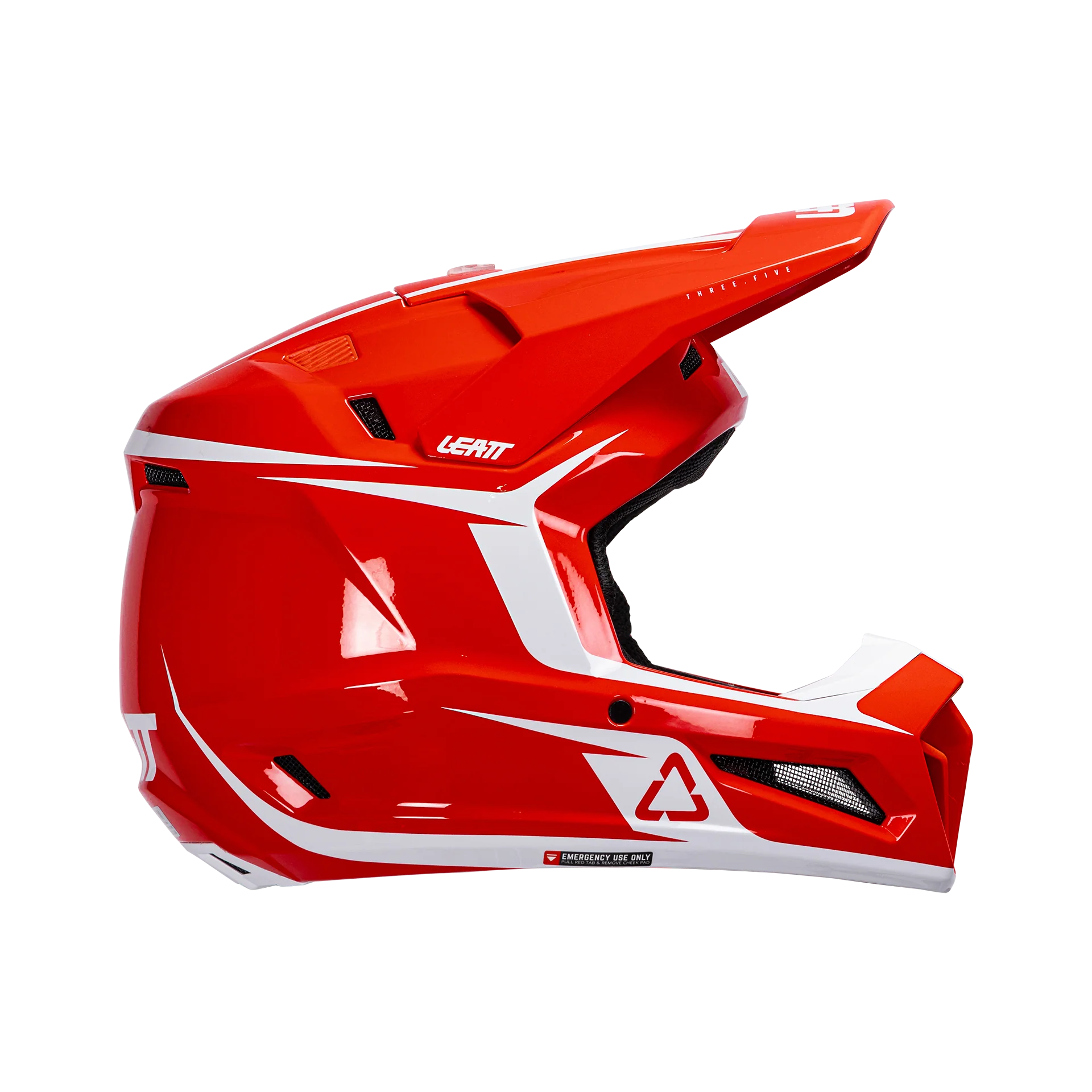 Leatt Kit Moto 3.5 Helmet with 3.5 Goggle Red