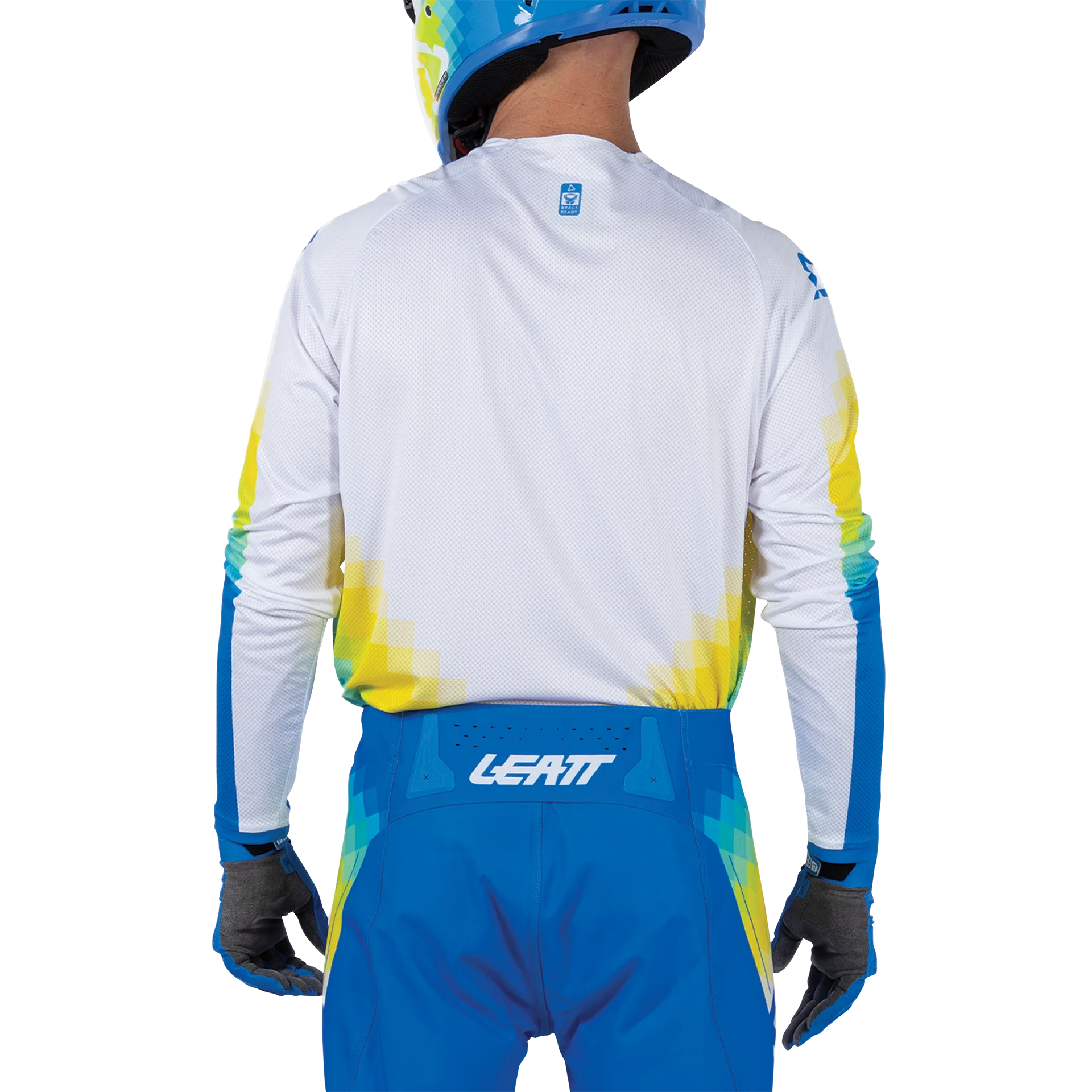 Leatt Moto 4.5 Lite Jersey Pixel Blue