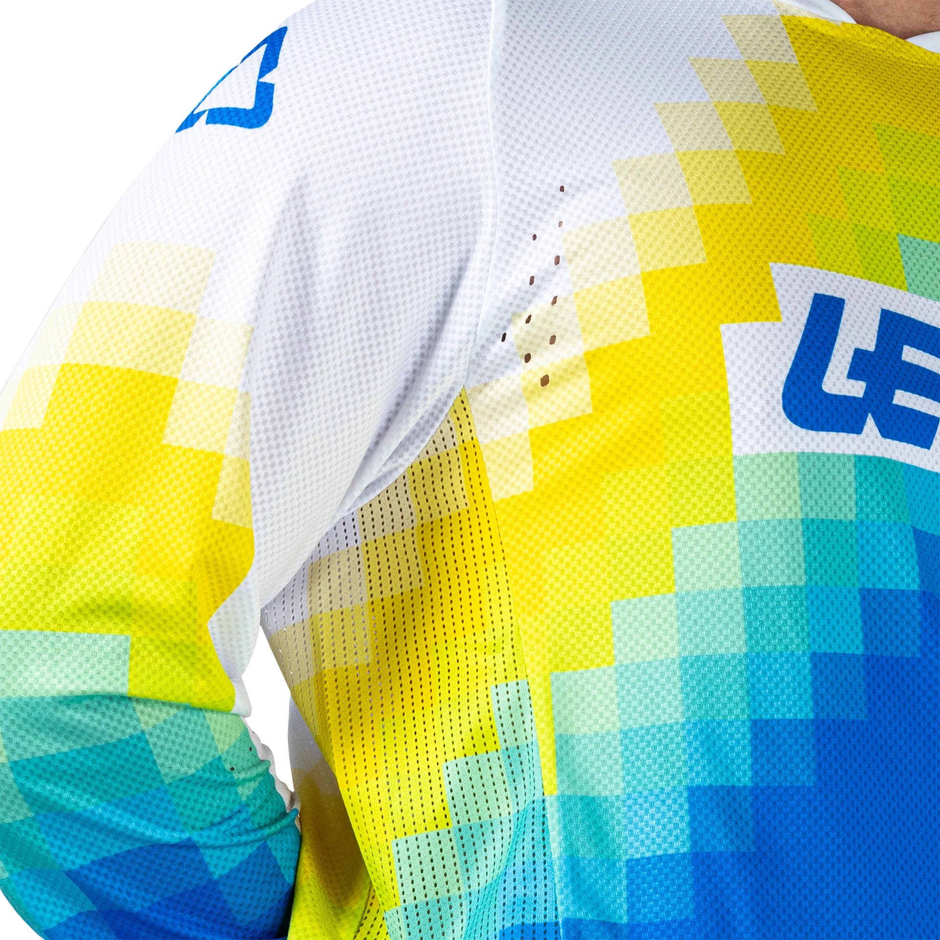Leatt Moto 4.5 Lite Jersey Pixel Blue