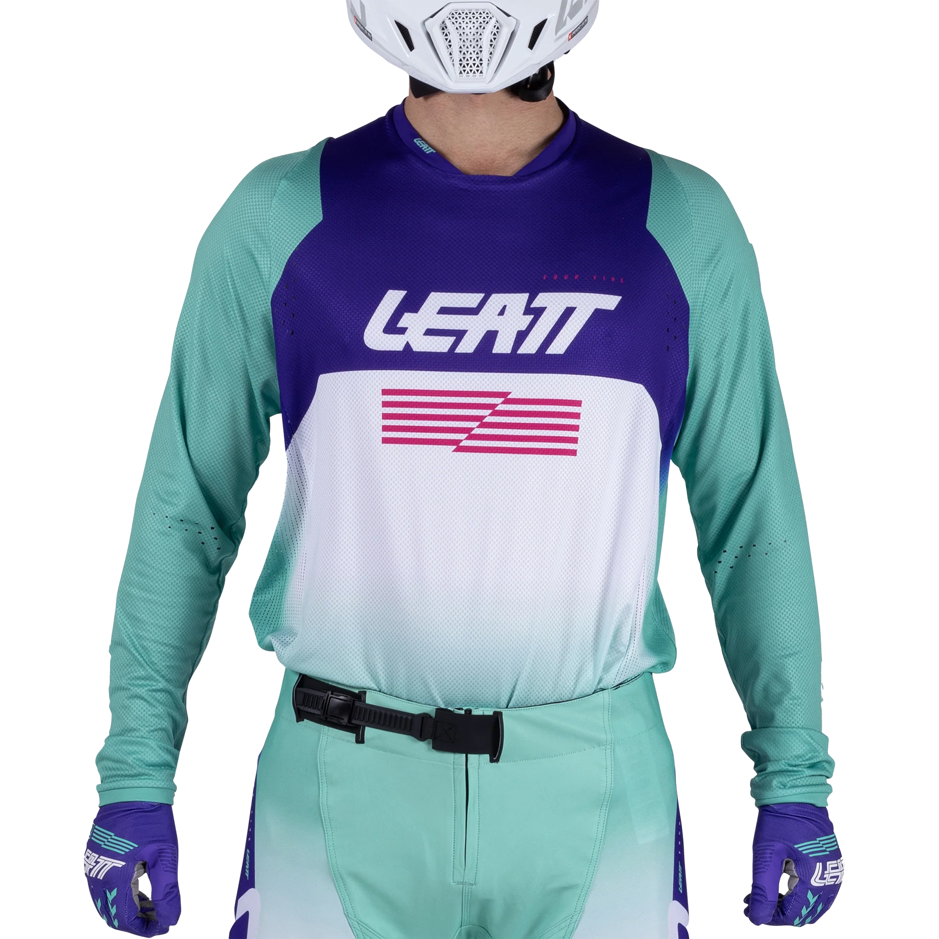 Leatt Moto 4.5 Lite Jersey Purple
