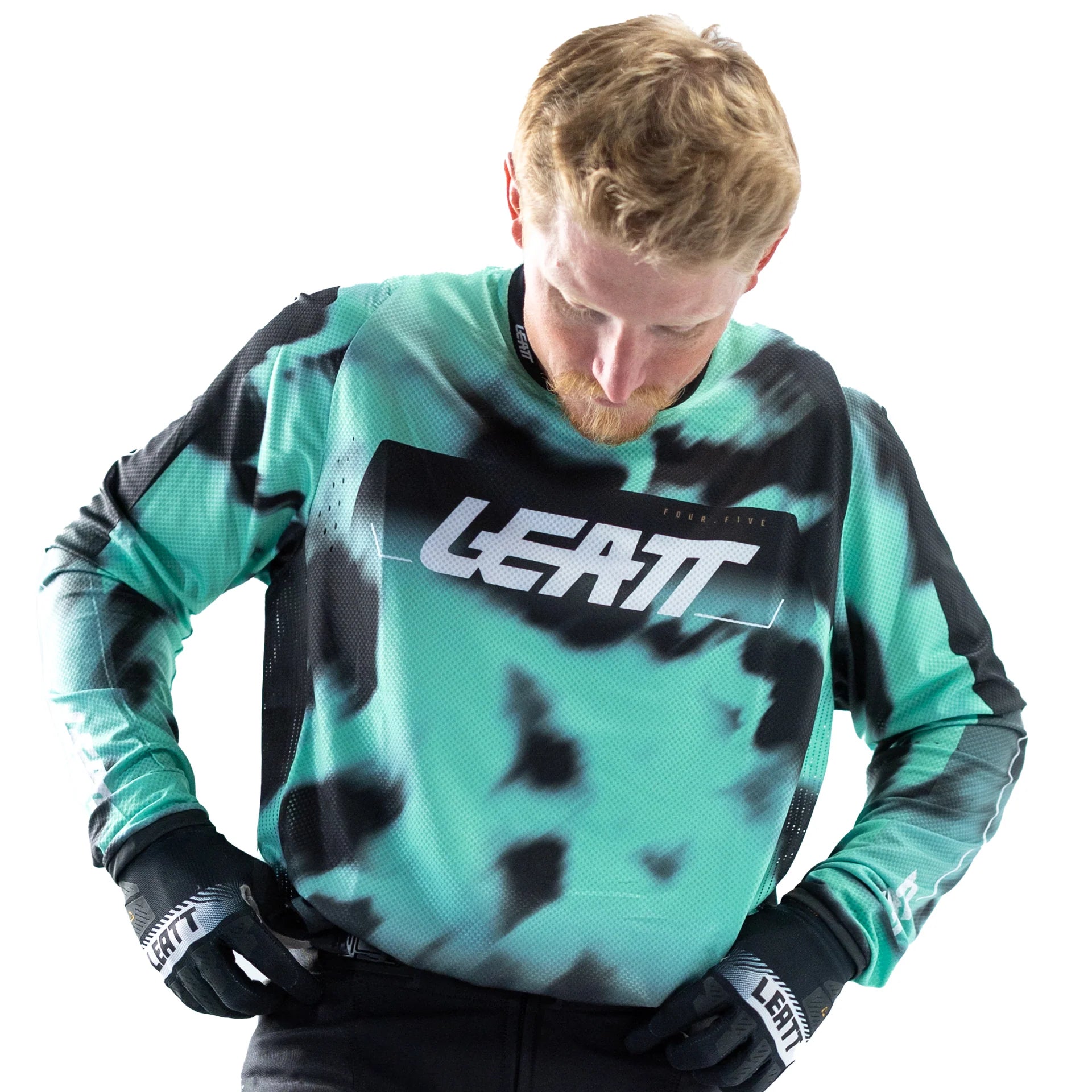 Leatt Moto 4.5 Lite Jersey Teal