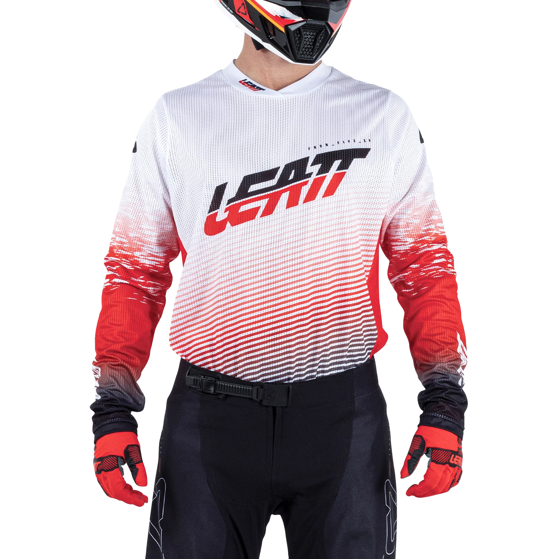 Leatt Moto 4.5 X-Flow Jersey Red