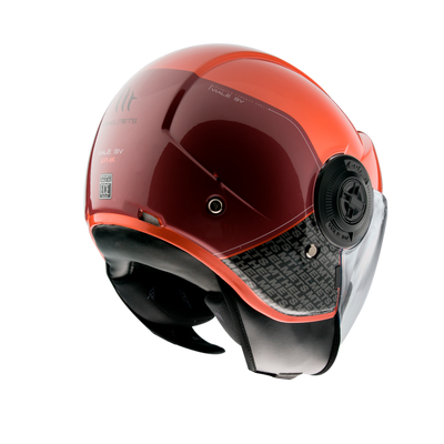 MT Helmets Viale SV Break A1 Gloss Red Helmet