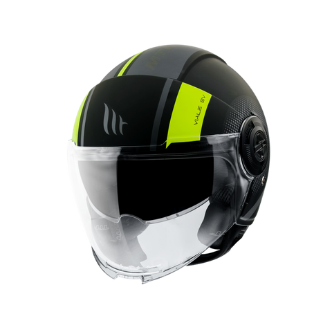 MT Helmets Viale SV Phantom C3 Matt Fluor Yellow Helmet