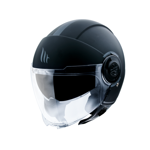 MT Helmets Viale SV Solid A1 Matt Black Helmet