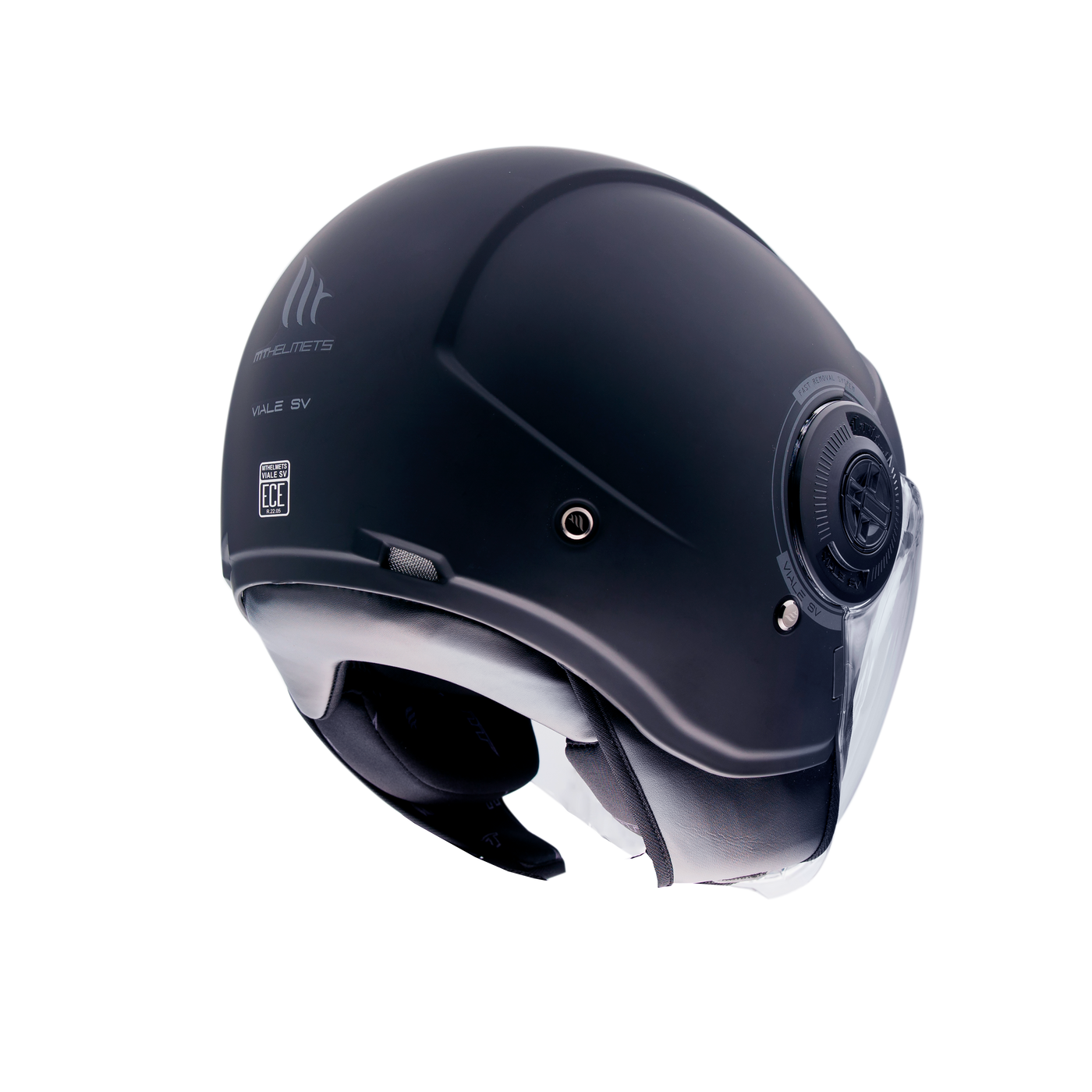 MT Helmets Viale SV Solid A1 Matt Black Helmet