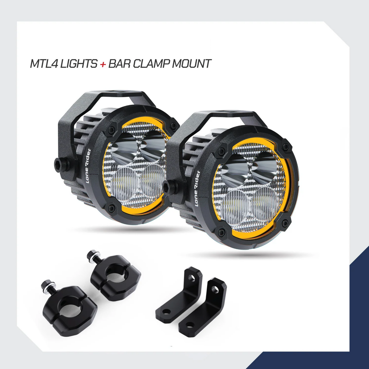 Lone Rider MTL4 Motorcycle Lights