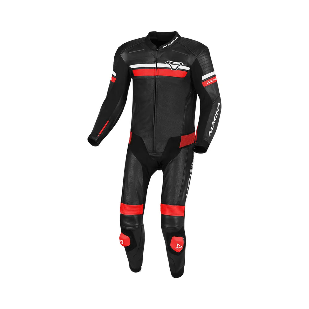 Macna Diabro 1 Piece Suit Black/Red (130)