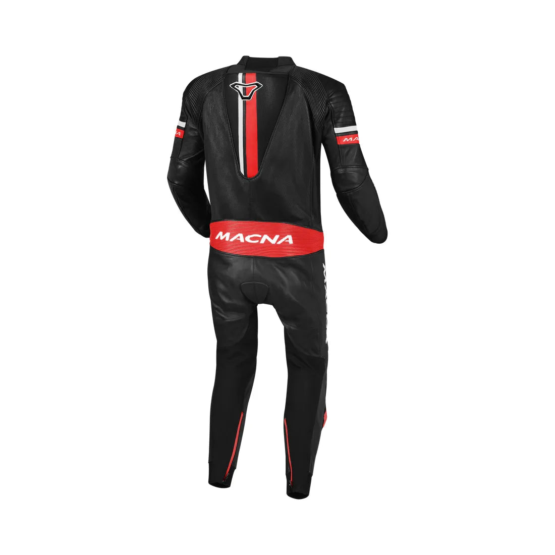 Macna Diabro 1 Piece Suit Black/Red (130)