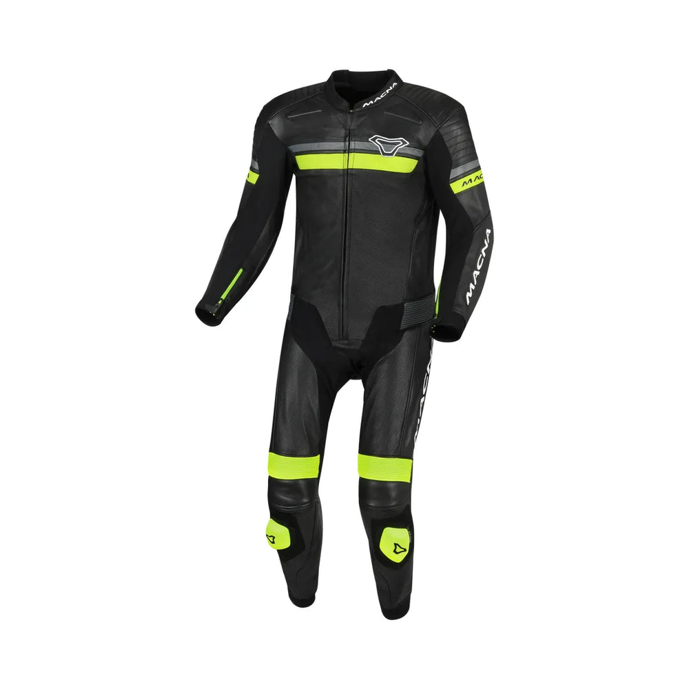 Macna Diabro 1 Piece Suit Black/Fluo (170)