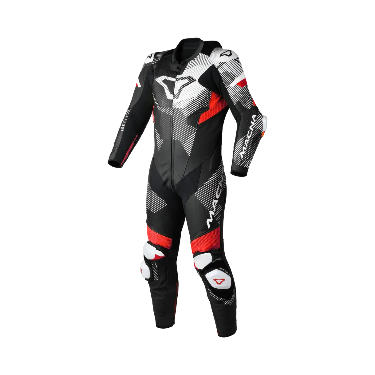 Macna Ignite 1 Piece Suit Black/Red (132)