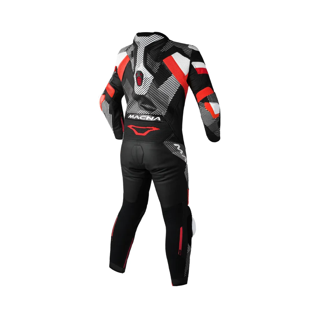 Macna Ignite 1 Piece Suit Black/Red (132)