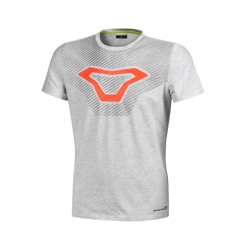 Macna Logo Tee Shirt Grey/Orange (202)