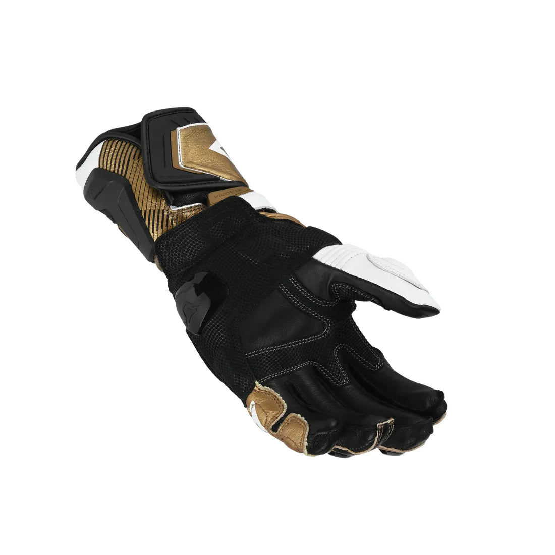 Macna Powertrack Black/White/Gold Glove 2.0 (127)