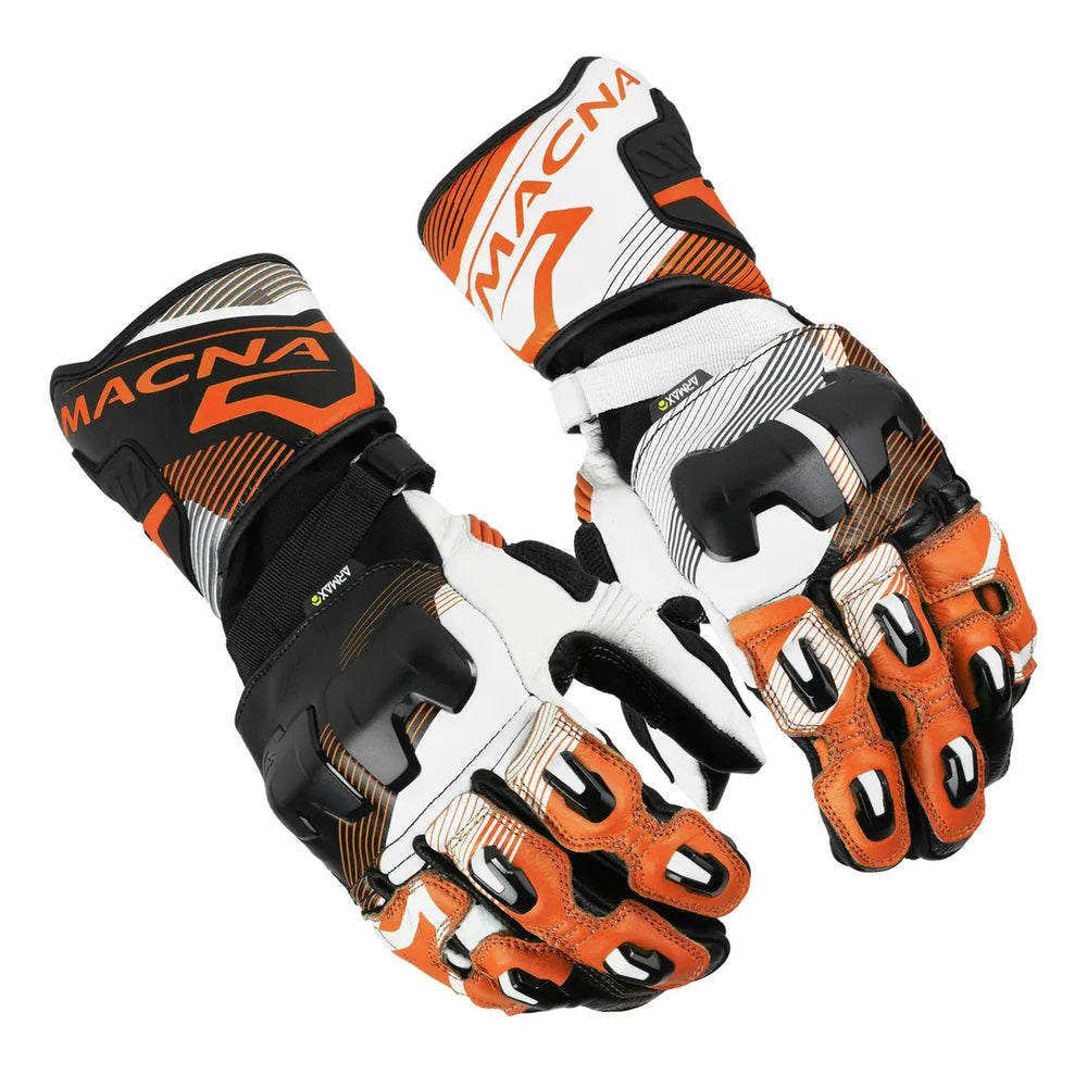 Macna Powertrack Grey/Orange Glove 2.0 (813)