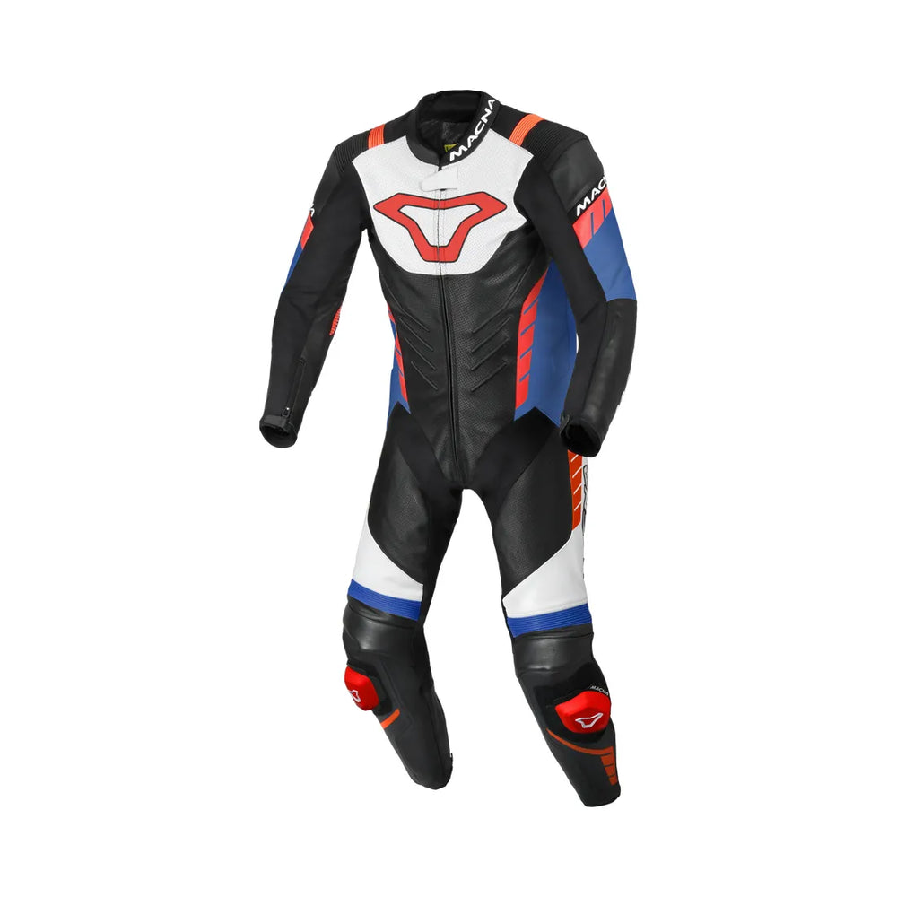 Macna Varshall 1 Piece Suit Black/Orange/Blue (235)