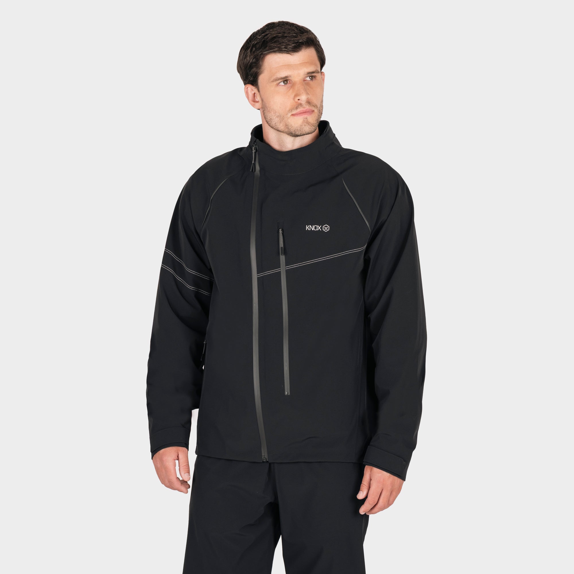 Knox Impass Men’s Waterproof Shell – Black