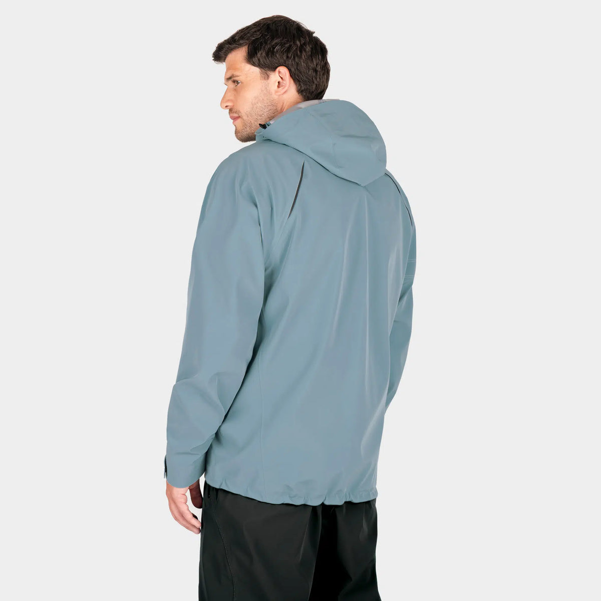 Knox Impass Men’s Waterproof Shell – Smoke Blue