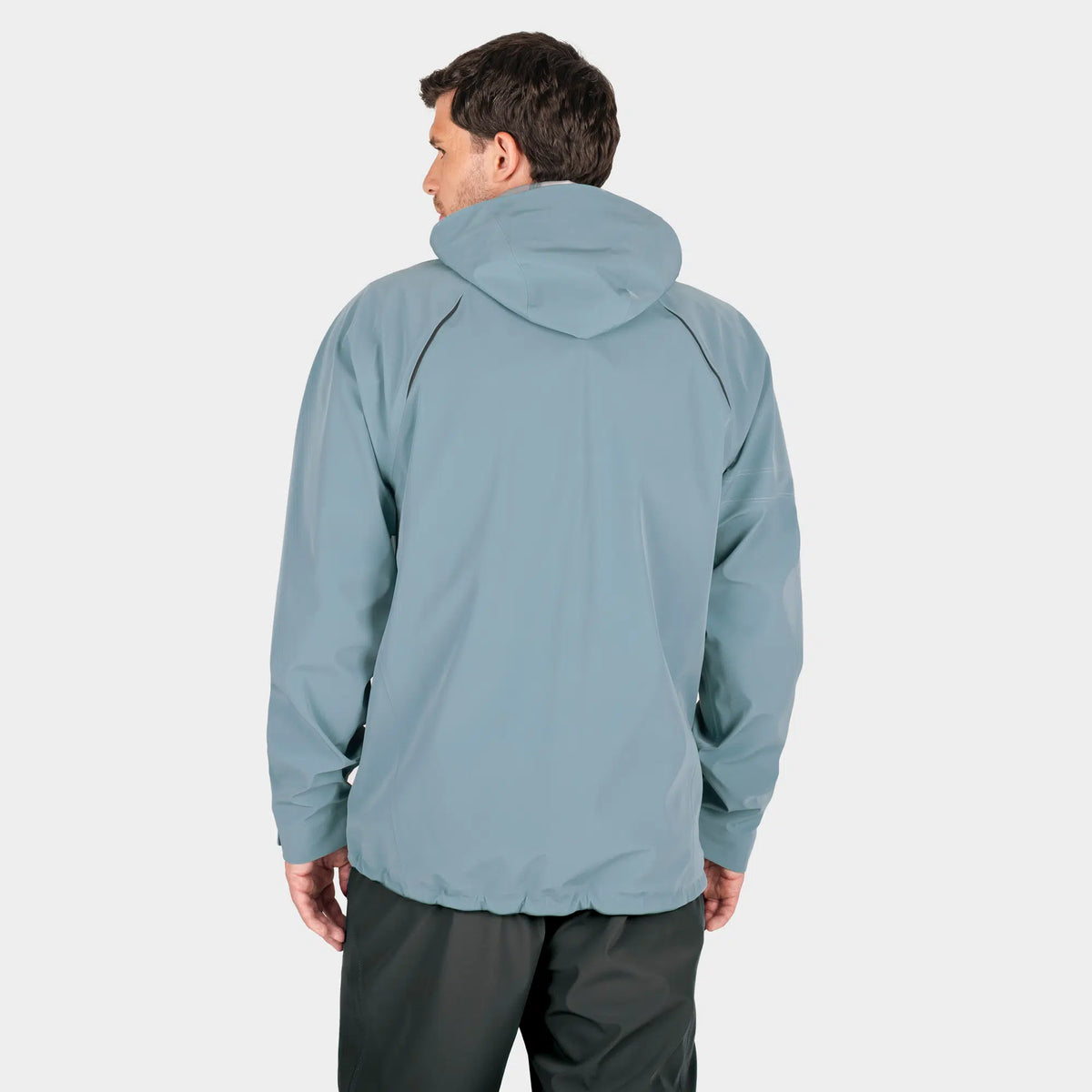 Knox Impass Men’s Waterproof Shell – Smoke Blue