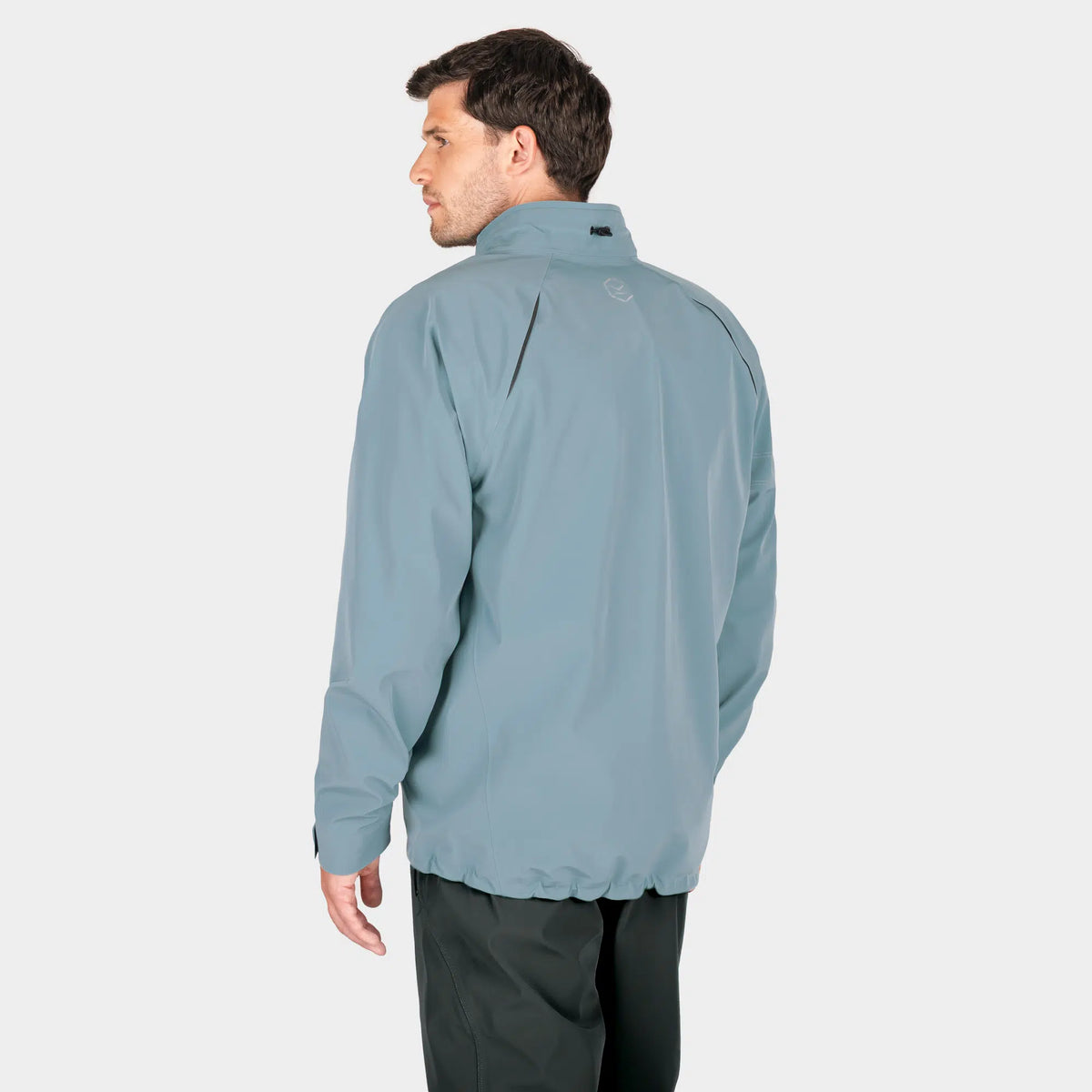 Knox Impass Men’s Waterproof Shell – Smoke Blue