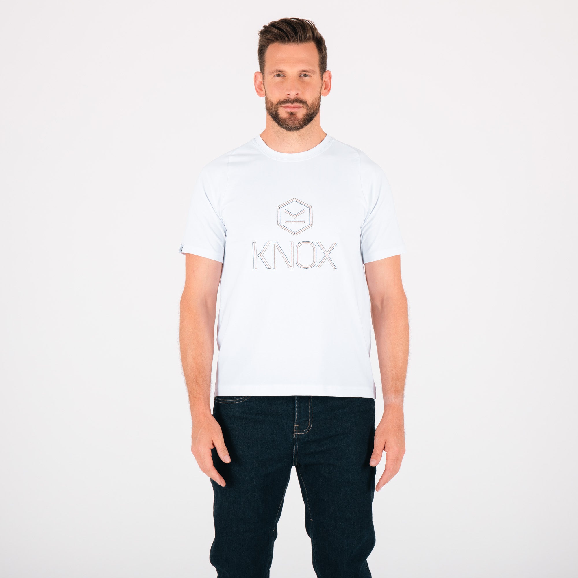 Knox Embriodery T-Shirt White