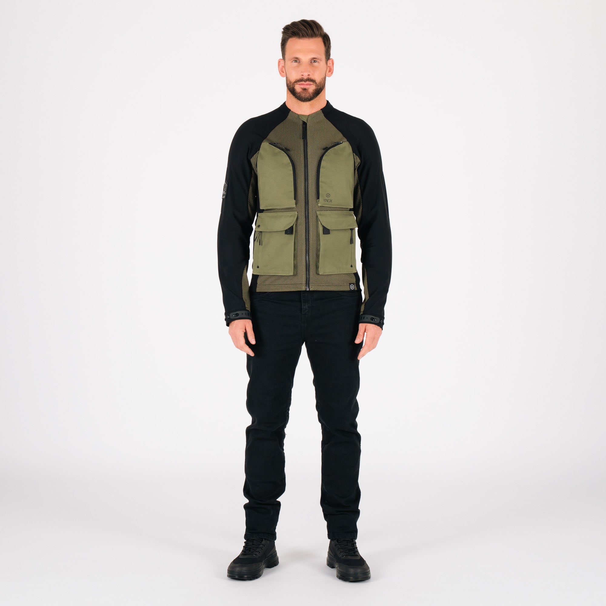 Knox Men's Tor Armoured Shirt Black/Sage
