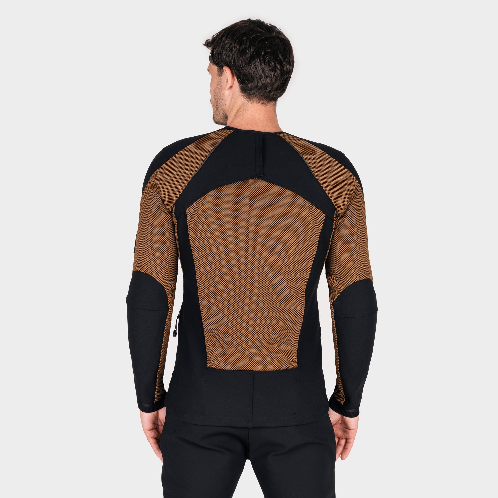 Knox Men's Urbane Pro Move Armored Shirt - Tobacco