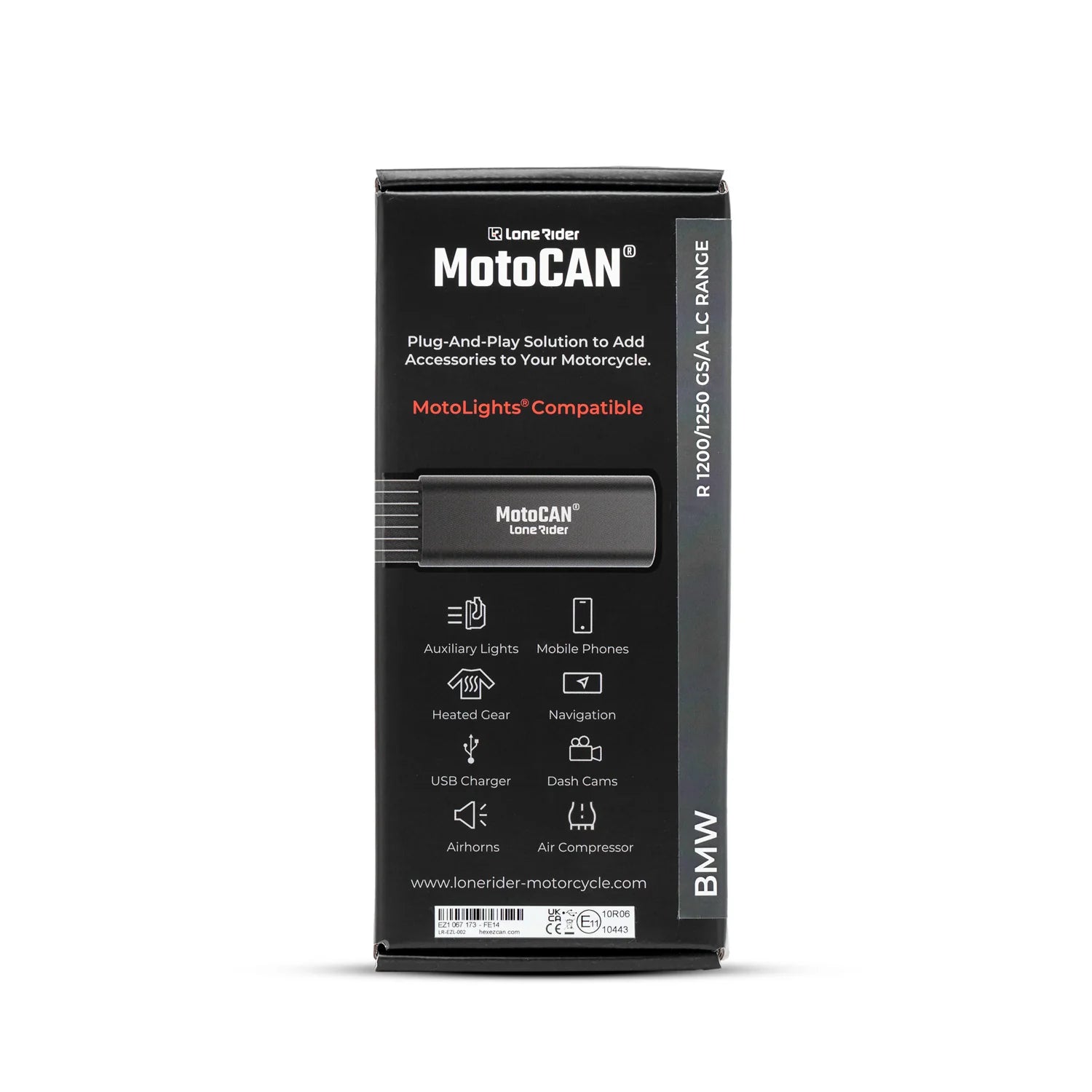 Lone Rider MotoCAN® – Motorcycle Accessories Manager