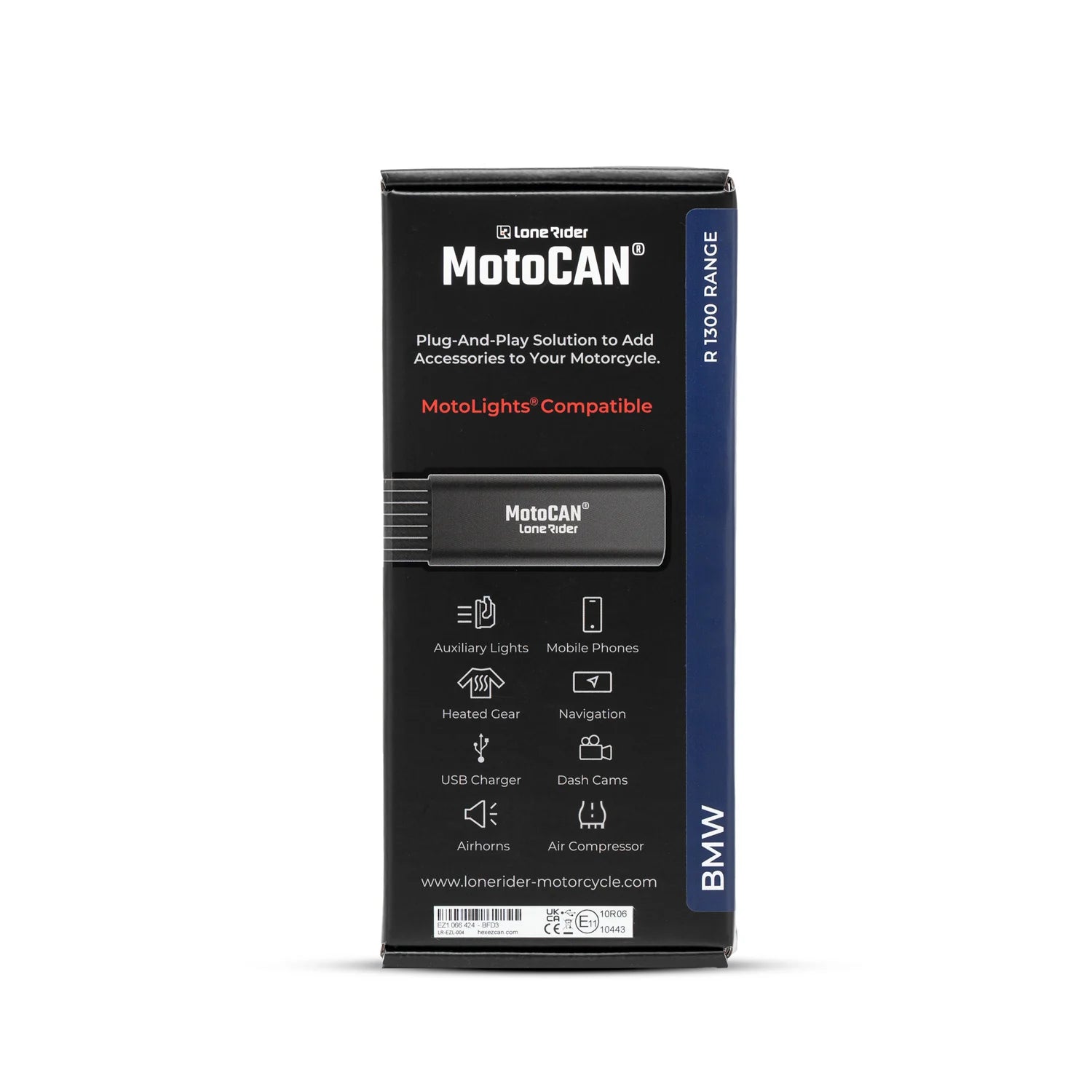 Lone Rider MotoCAN® – Motorcycle Accessories Manager