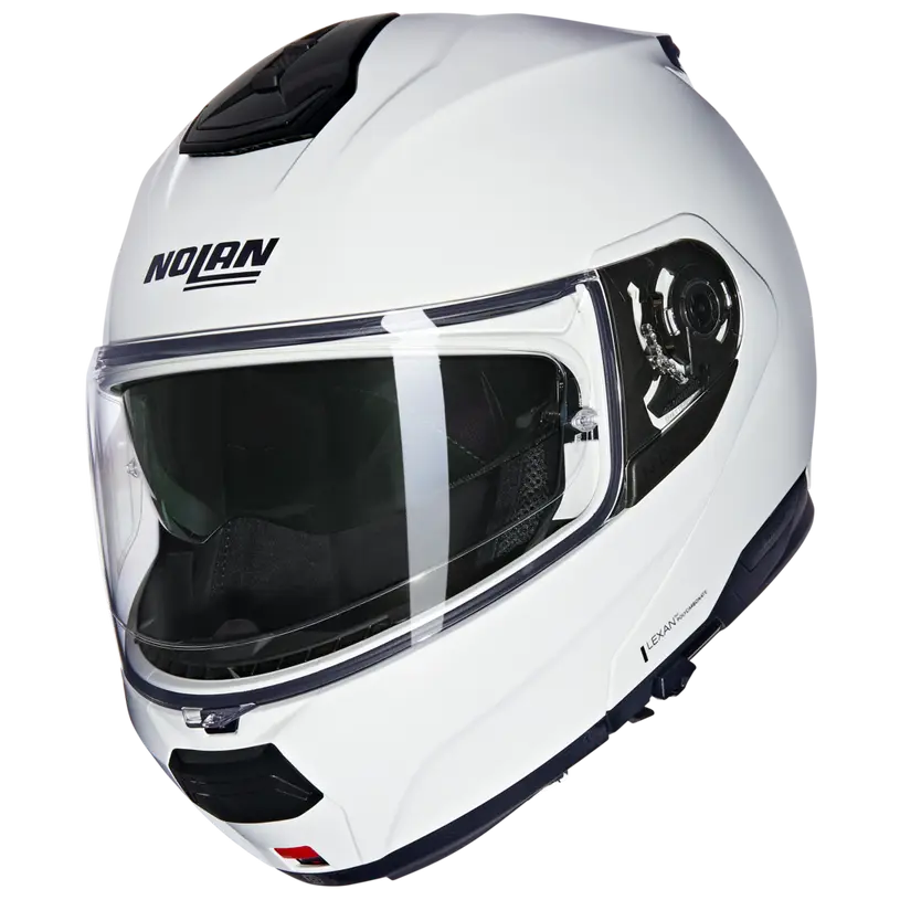 Nolan N100-6 Classico 305 Gloss White (DD-Ring, PSB Approved)