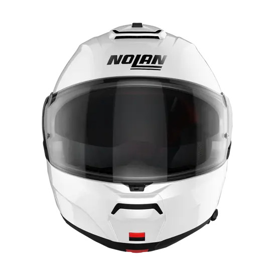 Nolan N100-6 Classic N-Com Gloss White 005 (DD-Ring, PSB Approved)