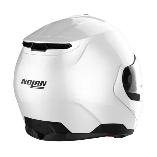 Nolan N100-6 Classic N-Com Gloss White 005 (DD-Ring, PSB Approved)
