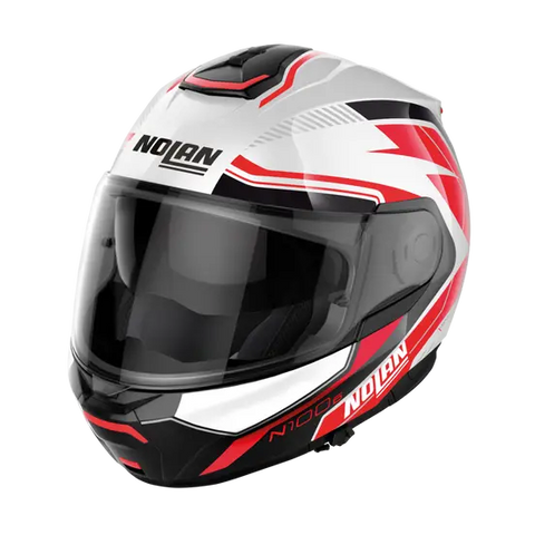 Nolan N100-6 Surveyor N-Com Metal White Red/Black Metal Black 23