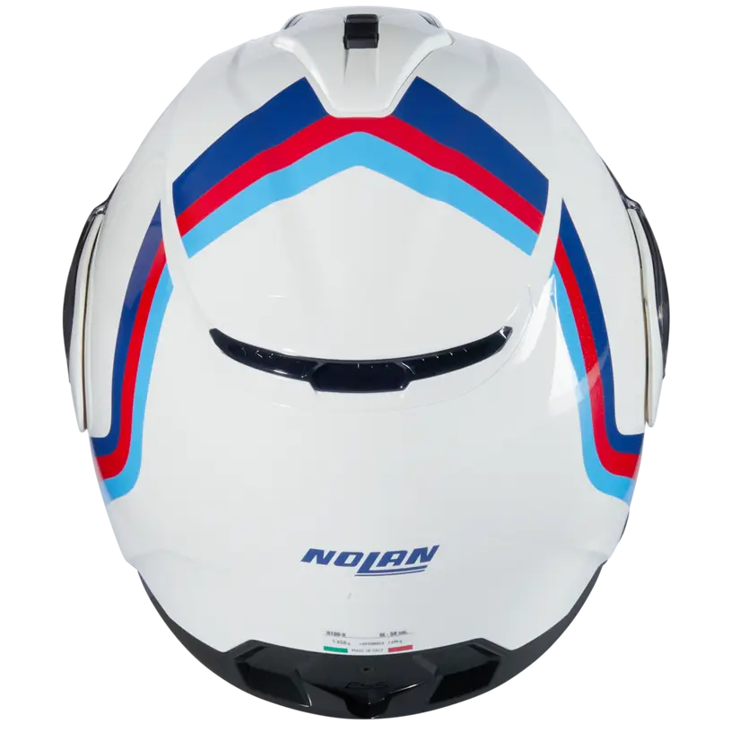 Nolan N100-6 Assoluto 347 White/Blue/Red/Light Blue (DD-Ring, PSB Approved)
