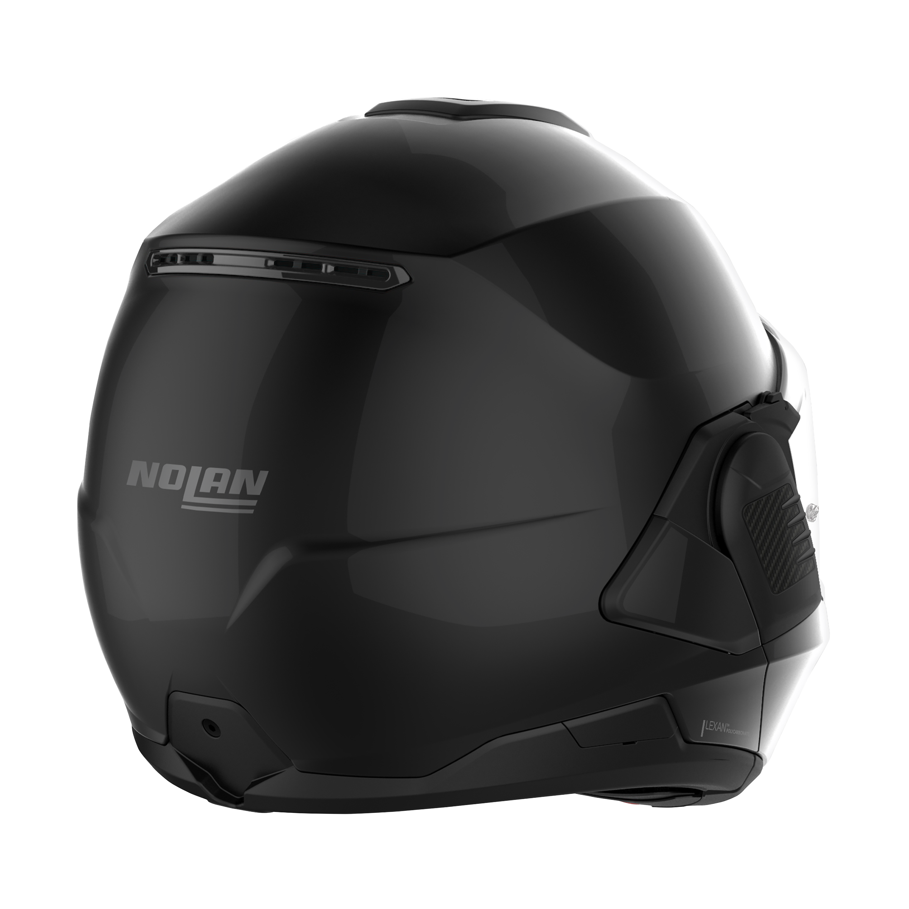 Nolan N120-1 Classic Glossy Black 003 Flipover Helmet (DD-Ring, PSB Approved)