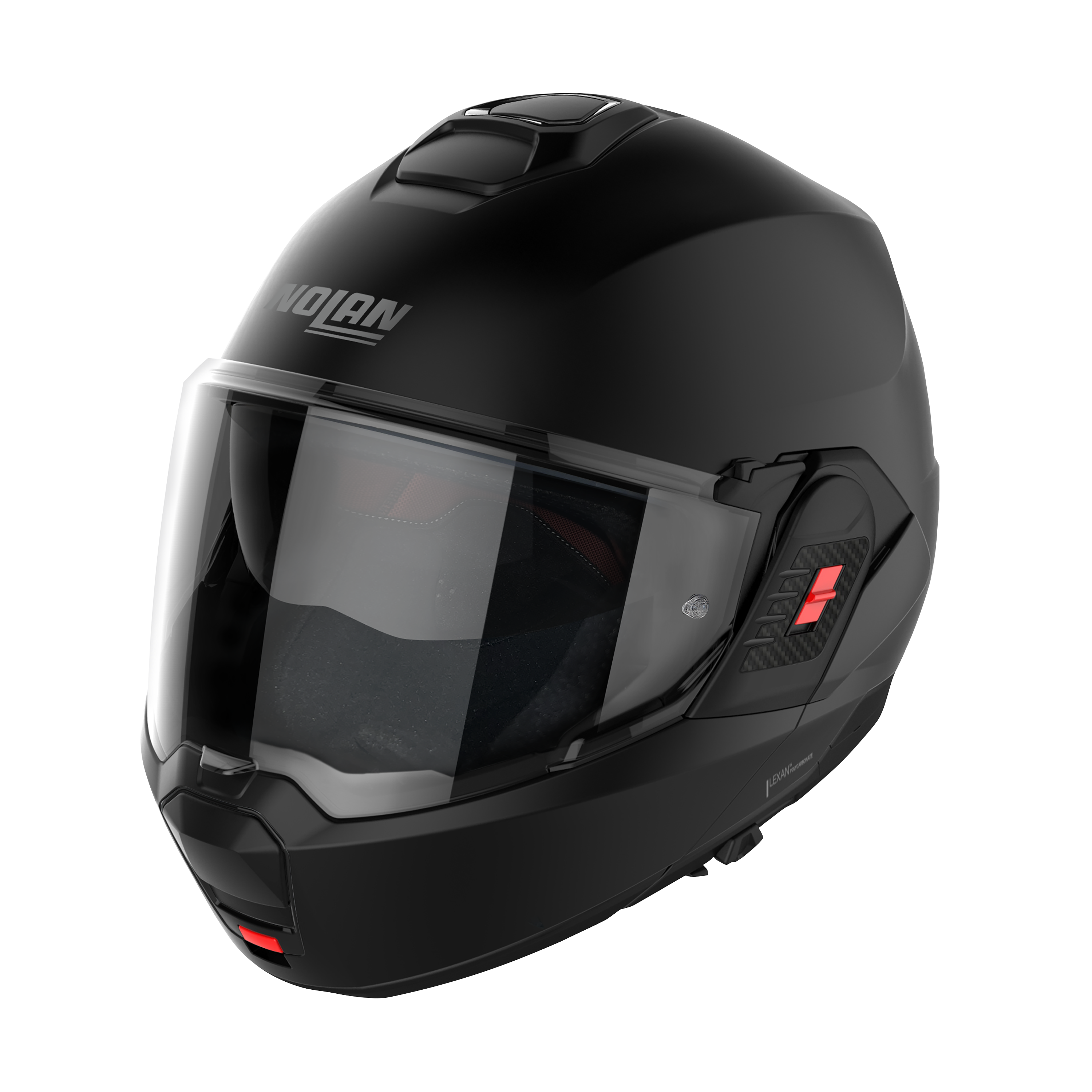 Nolan N120-1 Classic Matt Black 010 Flipover Helmet (DD-Ring, PSB Approved)