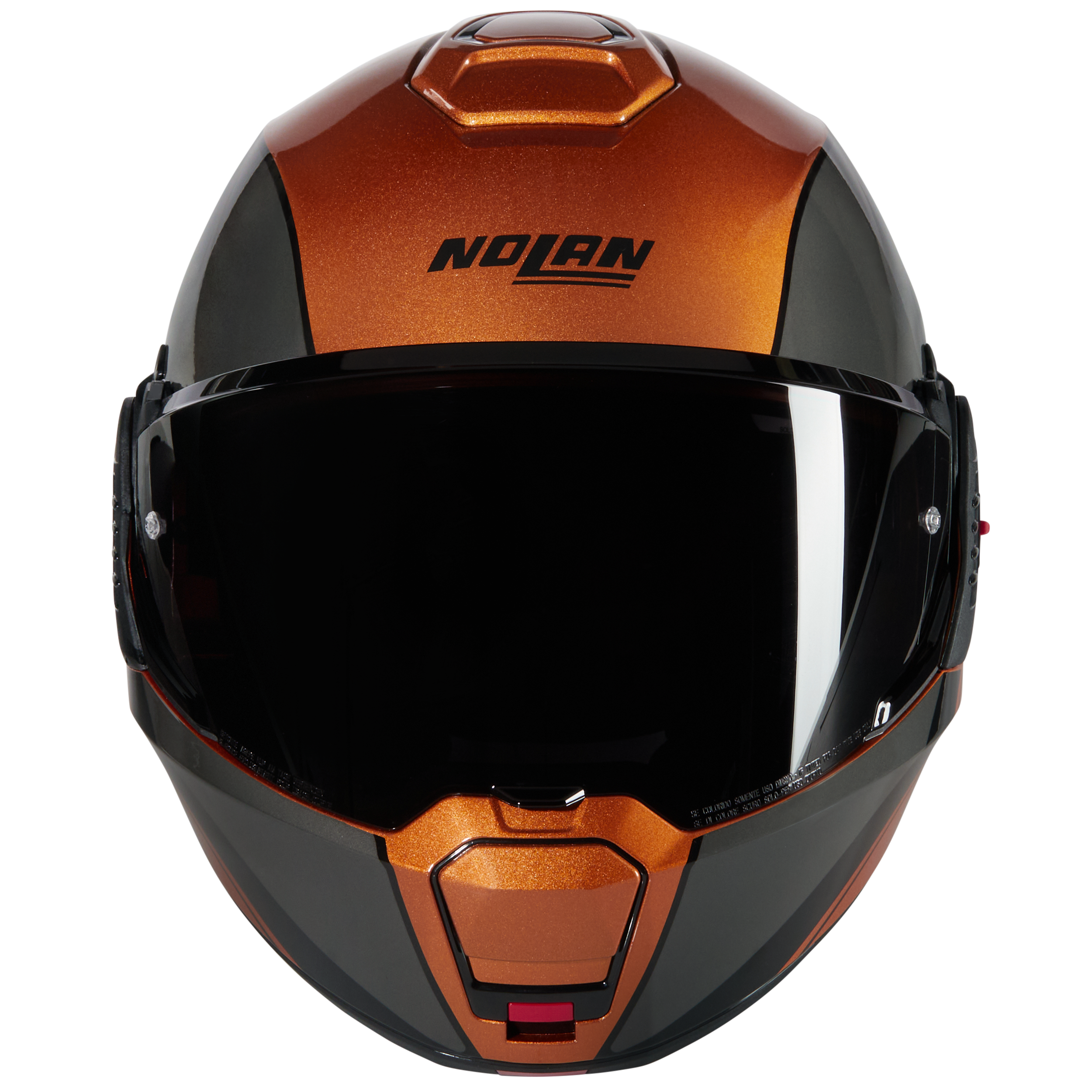 Nolan N120-1 Verniciatura 343 Ocher/ Black Flipover Helmet (DD-Ring, PSB Approved)