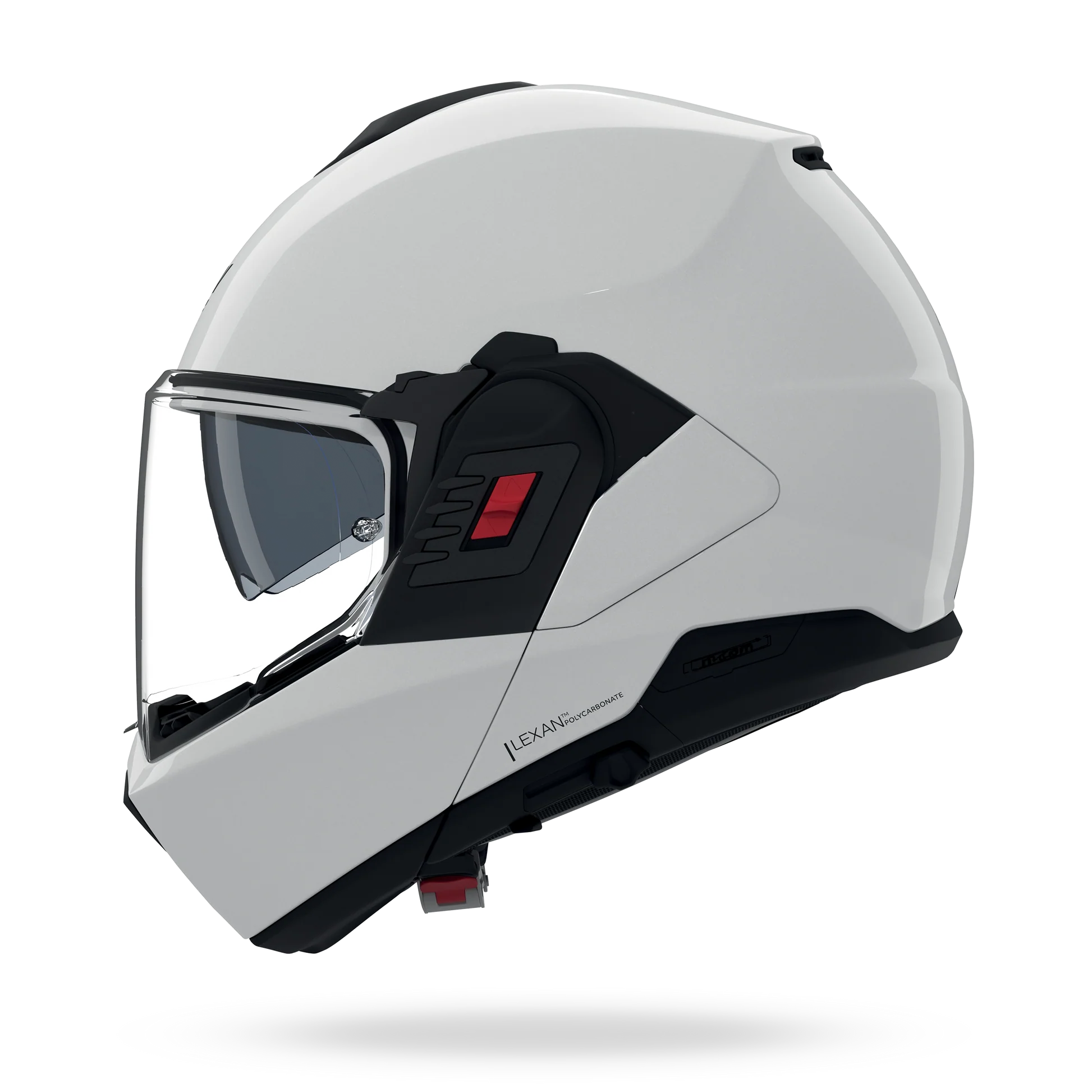 Nolan N120-1 Classic Gloss White 320 Flipover Helmet (DD-Ring, PSB Approved)