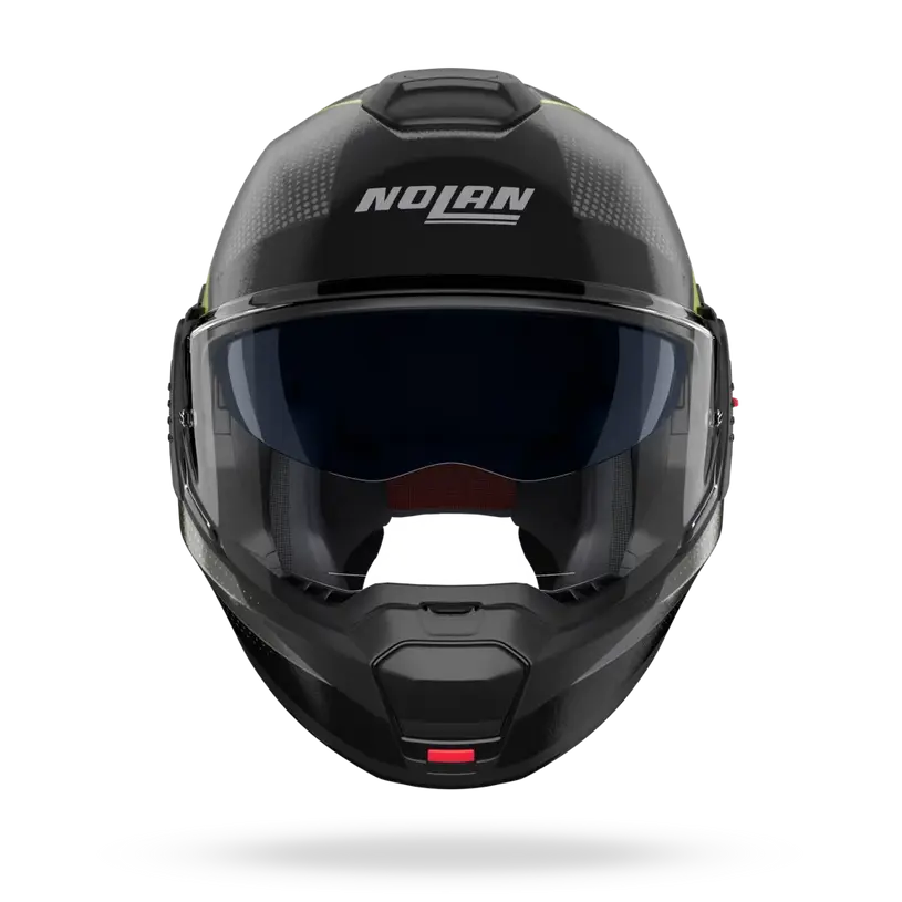 (Clip Retention) Nolan N120-1 CICLONE Lava Grey / Black / Pulse Green 362
