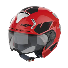 Nolan N30-4 T Blazer 030 Corsa Red (White/Black) Helmet