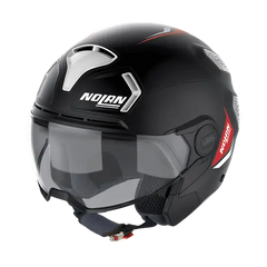 Nolan N30-4 T Inception 019 Flat Black (White/Red) Helmet