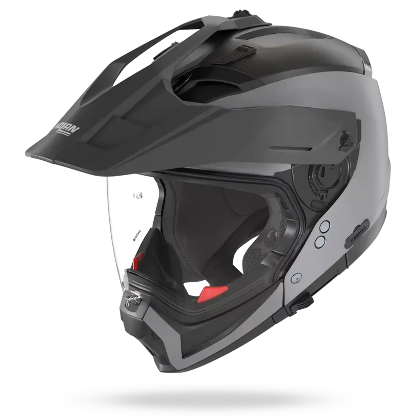 (Clip Retention) Nolan N70-2 X 06 CLASSICO Gloss Grey 304