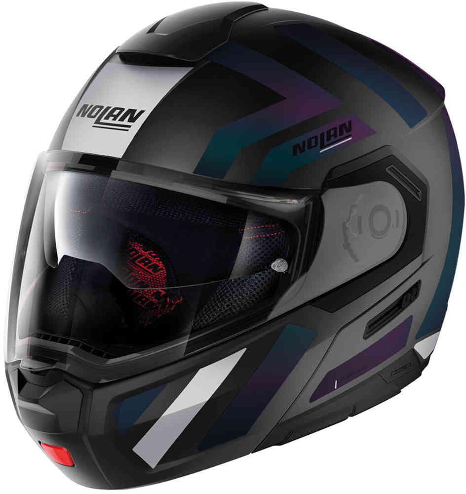Nolan N90-3 Laneway 040 Black/Matt Purple Helmet
