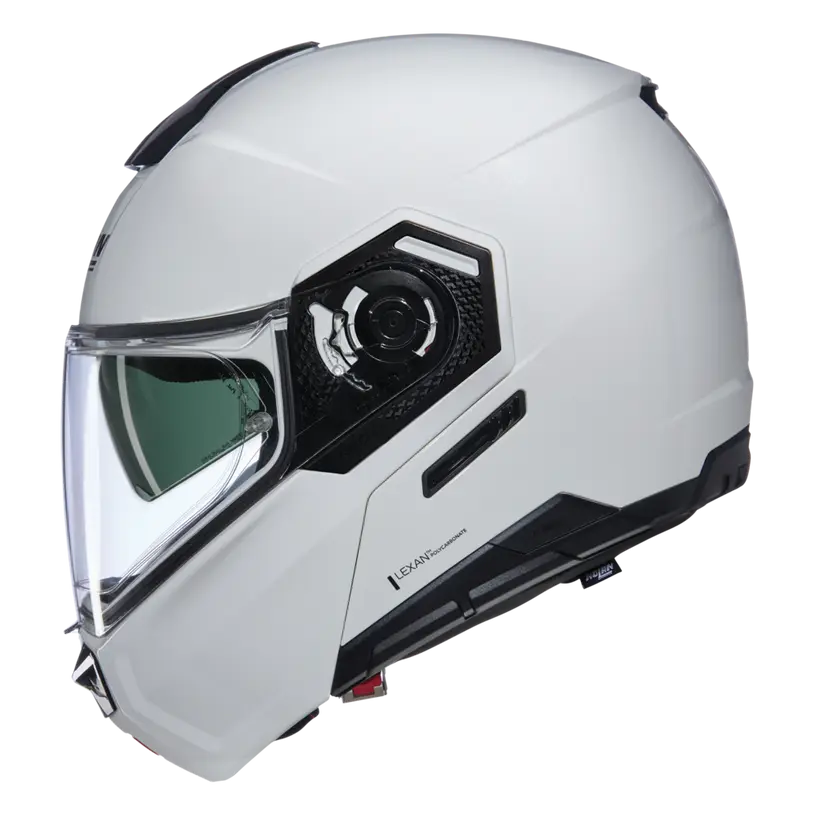Nolan N90-3 Classico 305 Gloss White Helmet (DD-Ring, PSB Approved)