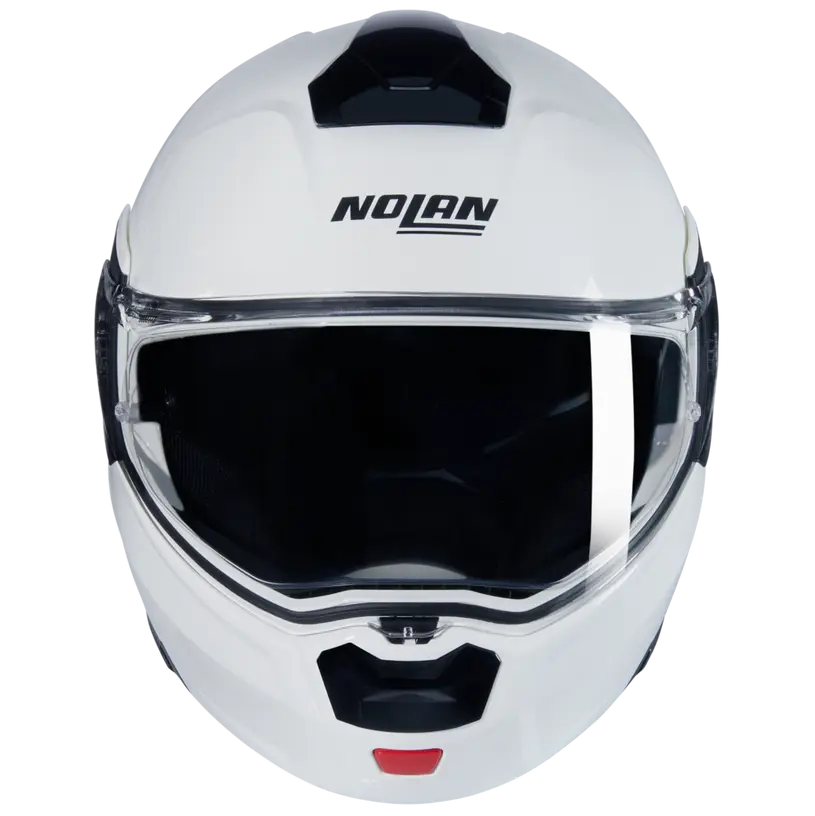 (Clip Retention) Nolan N90-3 Classico 305 Gloss White Helmet