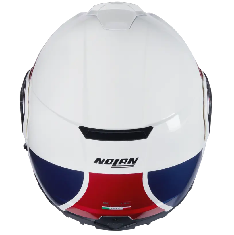 Nolan N90-3 Roboto 345 White/Red/Blue Helmet